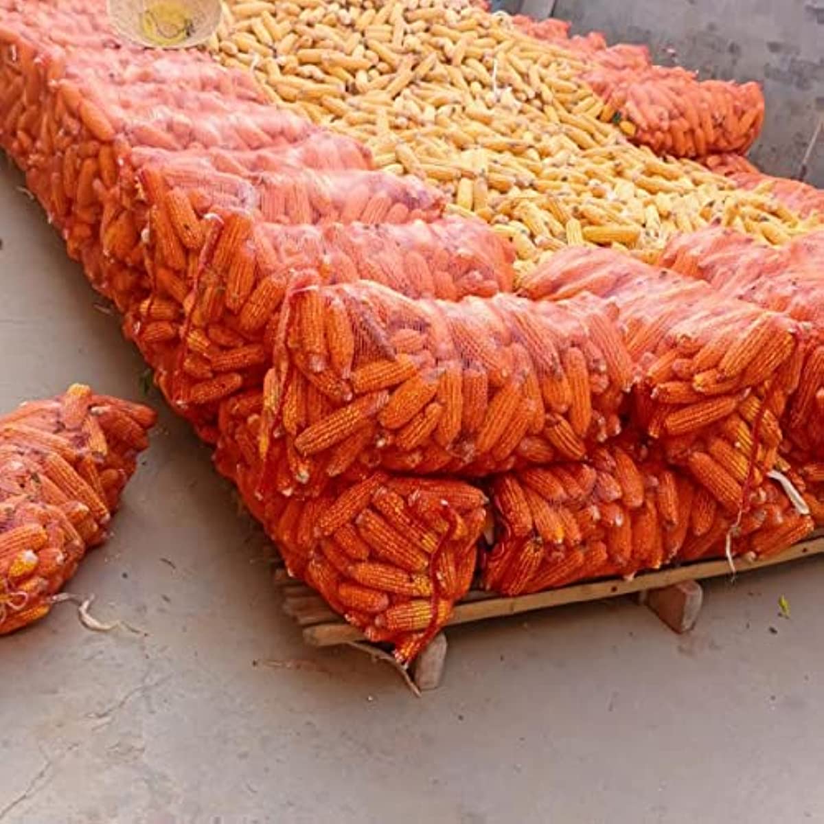 HighQuality 21" × 32" Onion Sacks Wholesale 50lb Mesh Onion Bags for Potatoes Firewood Crawfish